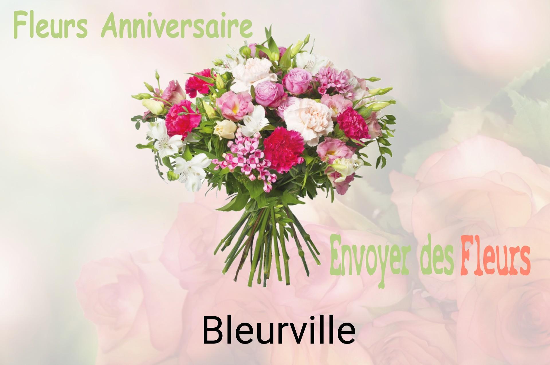 Bouquet de fleurs d’anniversaire livré à Bleurville